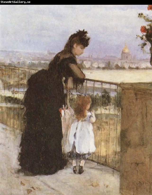 Berthe Morisot On the Balcony